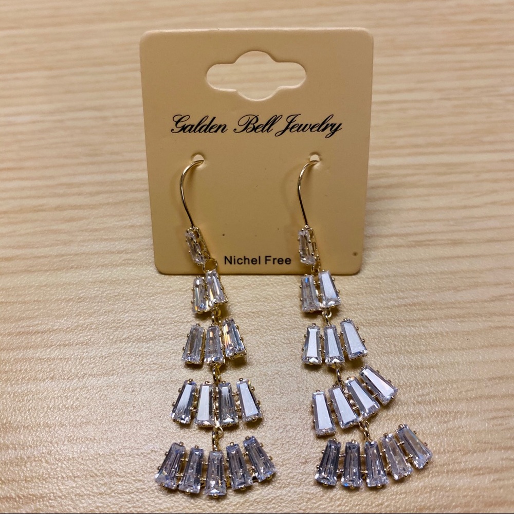 Baguette Earrings